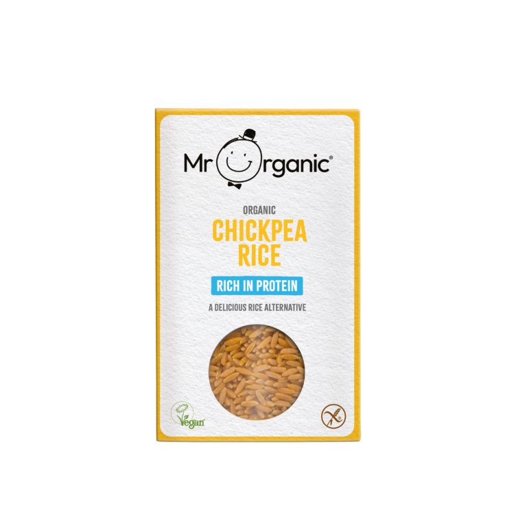 Organic Chickpea Rice - High Protein Rice Alternative | Mr Organic