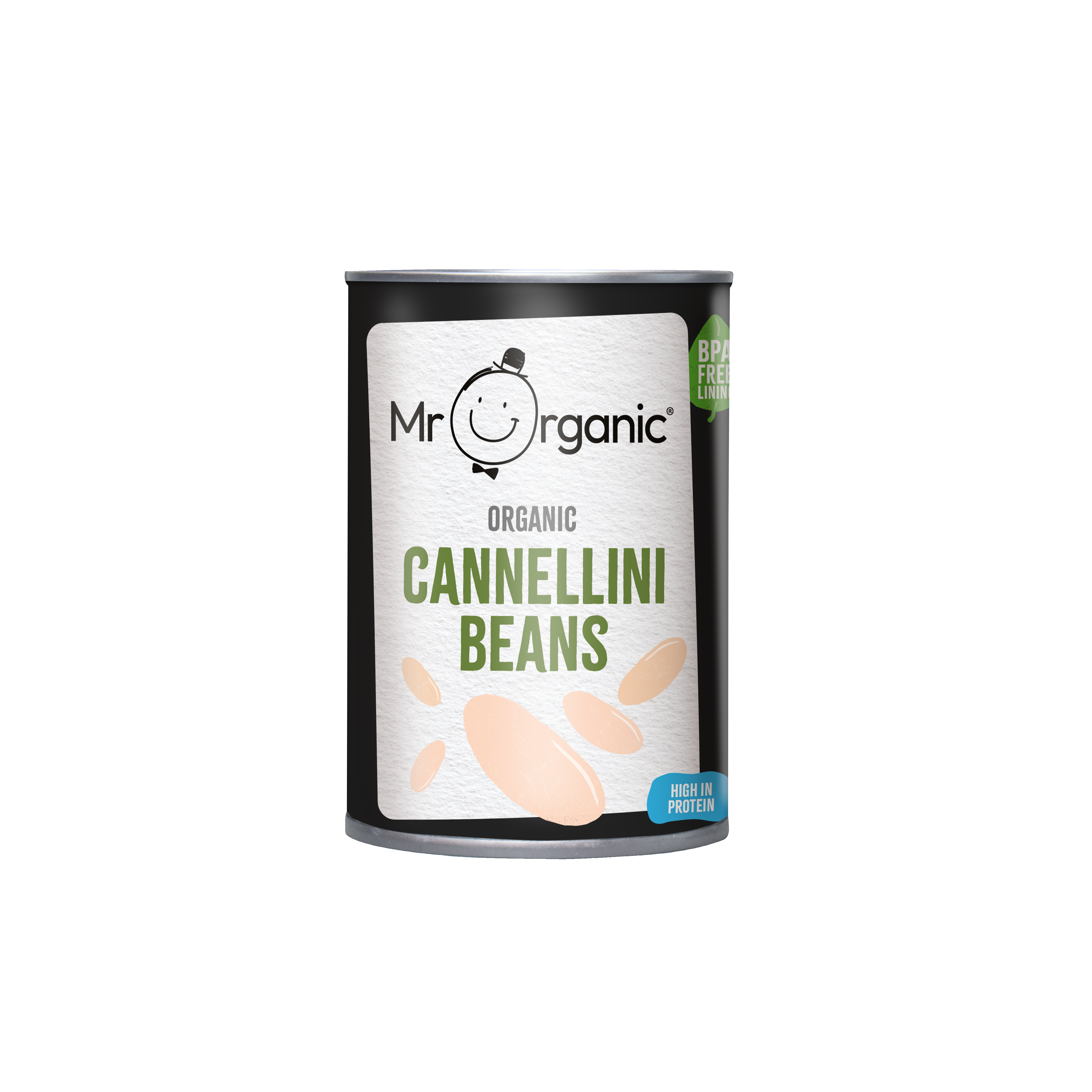 Organic Cannellini Beans - 400g - Tinned | Mr Organic
