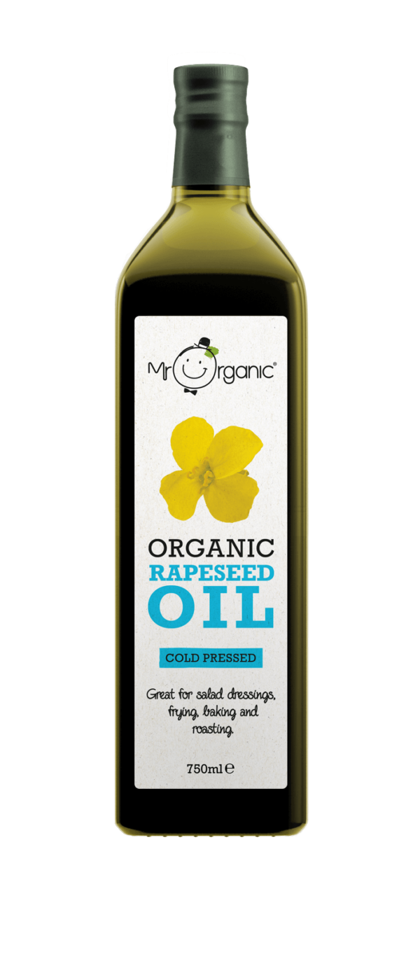 Organic Cold Pressed Rapeseed Oil 750ml Mr Organic